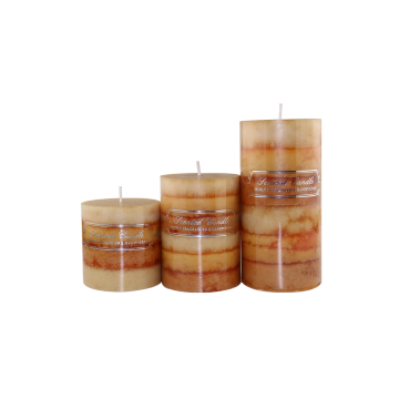 Manufacturer directly supply decorative pillar candle